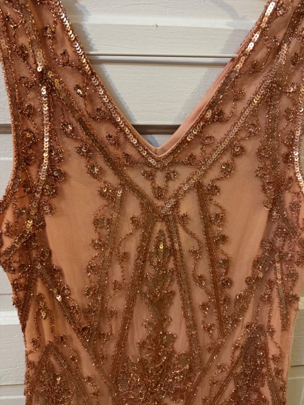 Flapper Style Beaded/ Sequin Dress - Picture 7 of 7